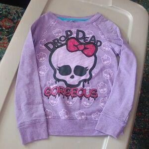 Monster High long-sleeved crew neck top